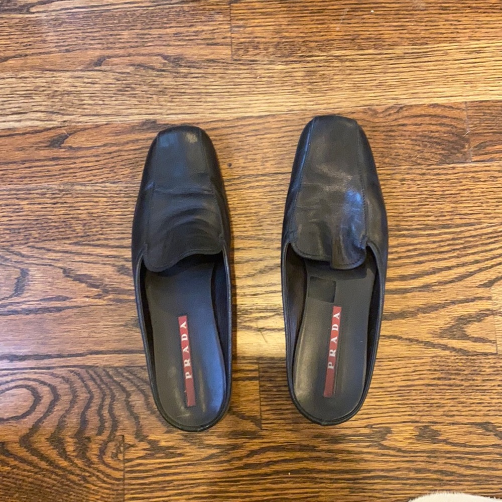 Prada sport slides